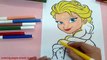 arts for kids : How to color frozen colouring pages , princess coloring pages , speed coloring