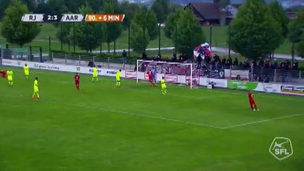 Rapperswil-Jona 2:3 Aarau (Switzerland. Challenge League. 10 May 2018)