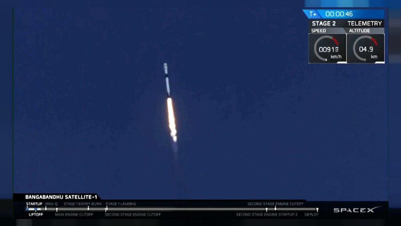 SpaceX: Neue Falcon 9 Block 5 erfolgreich abgehoben