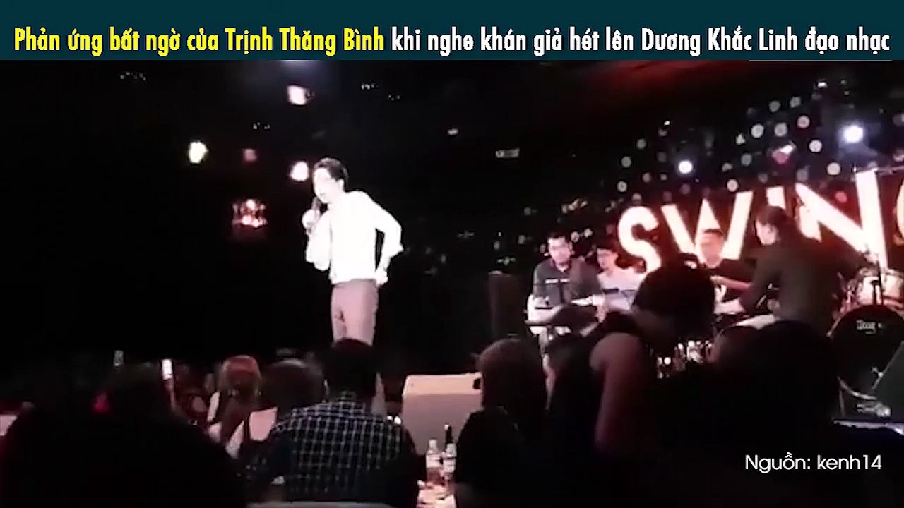 Phản ứng bất ngờ của Trịnh Thăng Bình khi nghe khán giả hét lên "Dương Khắc Linh đạo nhạc"