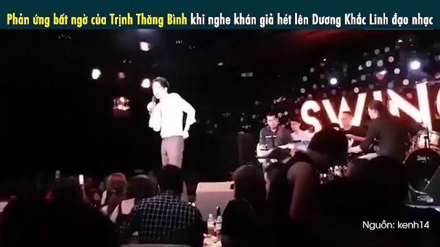 Phản ứng bất ngờ của Trịnh Thăng Bình khi nghe khán giả hét lên Dương Khắc Linh đạo nhạc