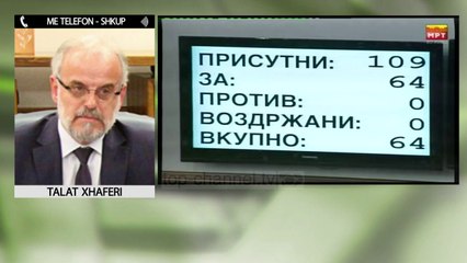 Votimi i shqipes në Maqedoni, Xhaferi për TCH: Skenat në Kuvend s’duhet të ndodhnin