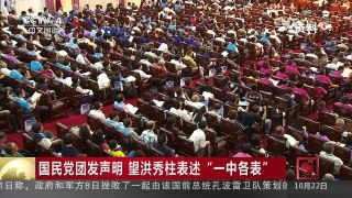 [中国新闻]国民党团发声明 望洪秀柱表述“一中各表”