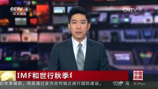 [中国新闻]IMF和世行秋季年会 G20财长和央行行长会议在华盛顿举行 | CCTV-4