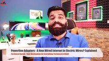 Powerline Adapter - Wired Internet in Electric Wires- Explained Technical Guruji