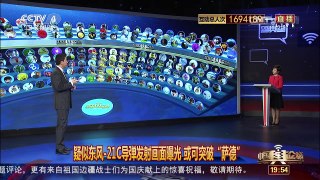[中国舆论场]杜文龙：东风-21C导弹具备足够能力突破“萨德” | CCTV-4