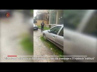 Tirane, policia zhvendos makinat e braktisura
