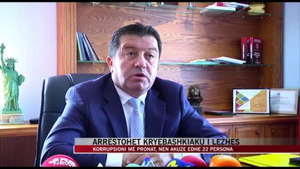Arrestohet kryetari i Bashkisë Lezhë, Fran Frrokaj - News, Lajme - Vizion Plus