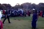 Düğün Alanına Helikopter Düştü!
