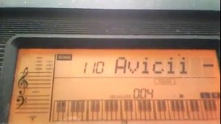 Avicii - Levels - Midi File - Keyboard Screen
