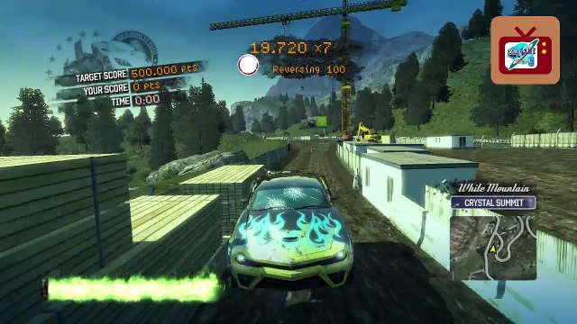 Biggest Reverse Stunt Run - Burnout Paradise