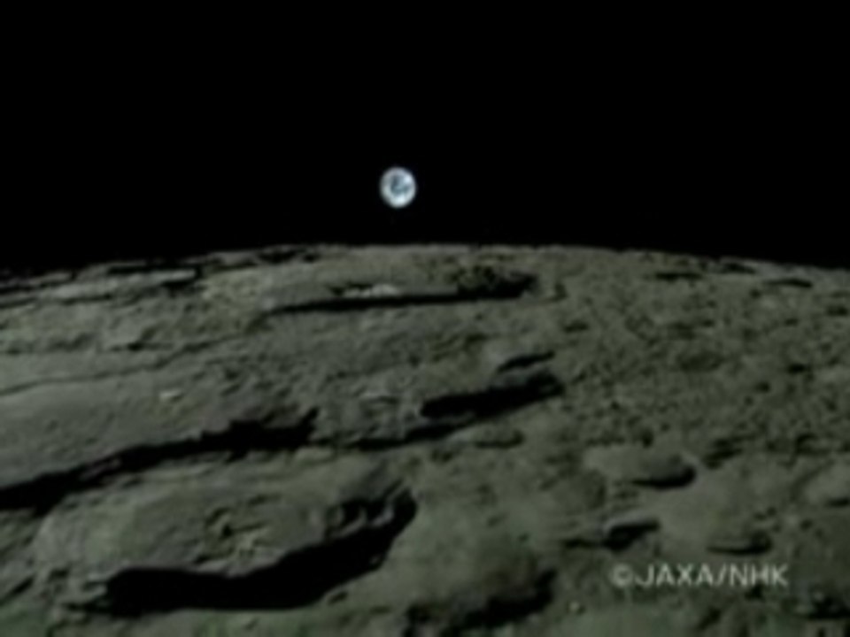 Lever de Terre sur la Lune