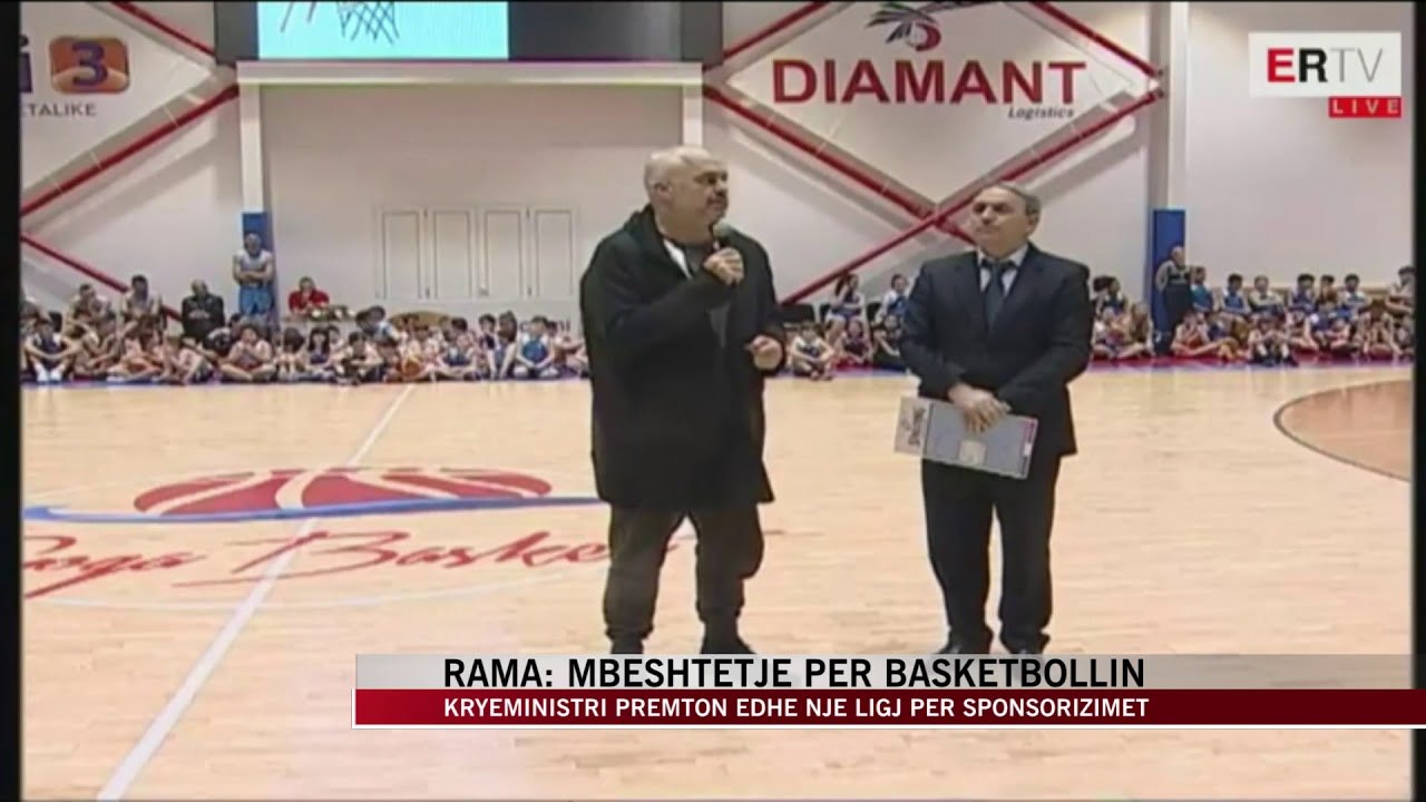 Rama përuron pallatin e sportit “Dhimitraq Goga” - News, Lajme - Vizion Plus