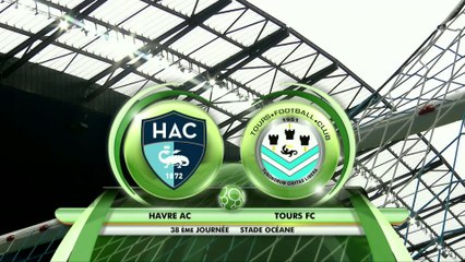 Résumé de HAC - Tours (2-0) du 11/05/2018