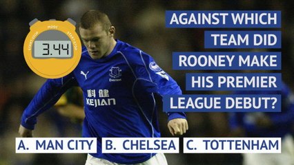 Quiz - How well do you know Wayne Rooney's career?