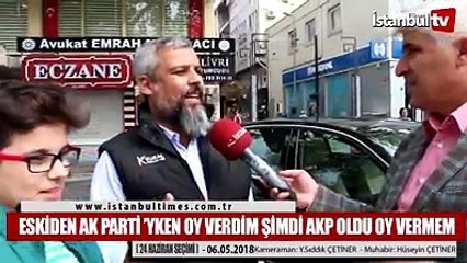 Akp'ye oy diyen Akpeli