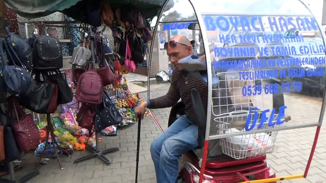 Bu da mobil ayakkabı boyacısı