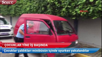 Otobüs kaçıran çocuklar yine iş başında