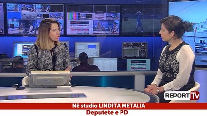 Tjetërsimi i pronave në Lezhë, e ftuar në Report TV deputetja e PD Lindita Metalia