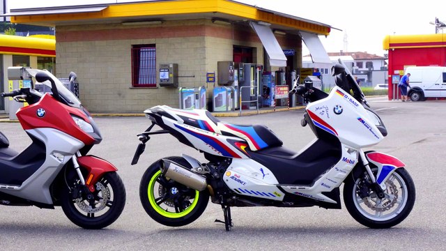 BMW C600 SPORT MOSCATELLI STEP 4 Vs BMW 650 SPORT STANDARD
