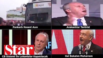 Muharrem İnce Müslümanlara terörist demişti