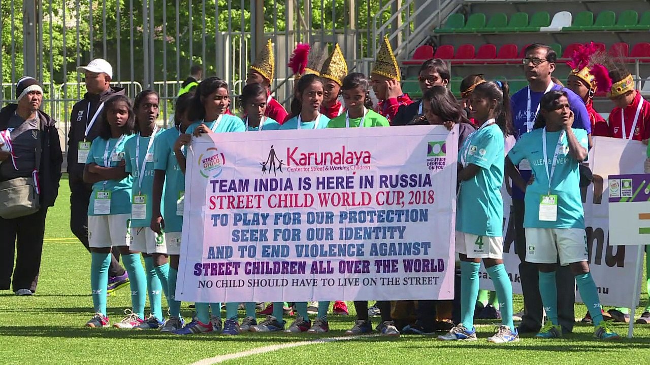 'Street Child World Cup' brings together 21 countries