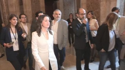 Arrimadas ve Torra "más radical" que Puigdemont y un "peligro" para Cataluña