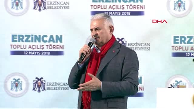 Erzincan-Başbakan Binali Yıldırım Toplu Açılış Töreni'nde Konuştu-3