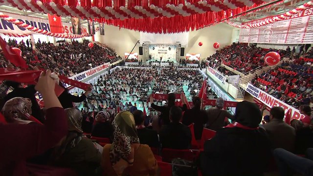 Başbakan Yıldırım: 'Millete rağmen çatı kurmaya çalışanlara gereken cevabı verecek miyiz? - ERZİNCAN