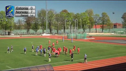 REPLAY ESTONIA / NORWAY - RUGBY EUROPE CONFERENCE 2 NORTH 2017/2018