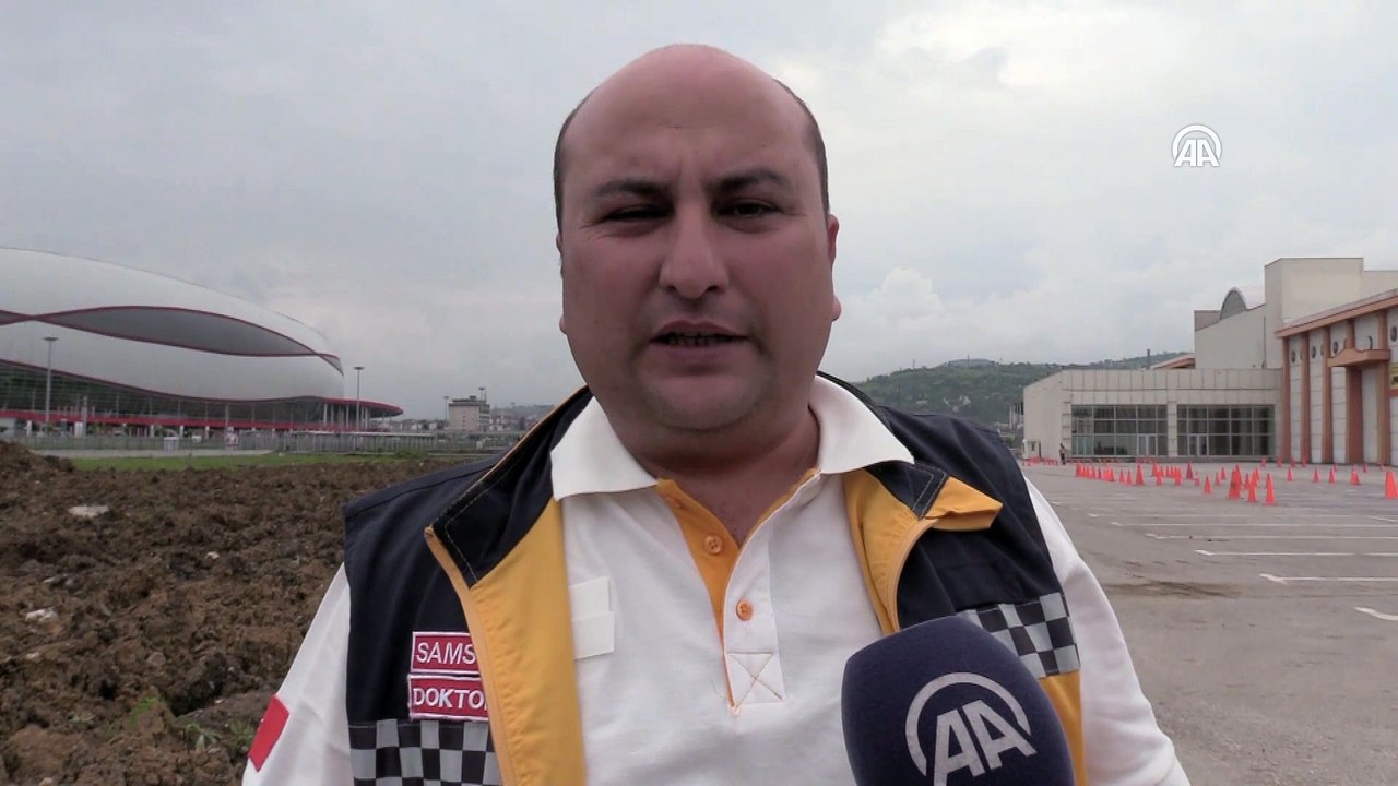 Ambulans sürücülerine 'sürüş teknikleri' eğitimi - SAMSUN