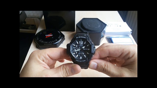 2018 Model GA-1100 Casio watch - G-Shock Gravity Master UNBOXING