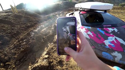 800HP LAMBO GOES OFF-ROADING, car ruined..