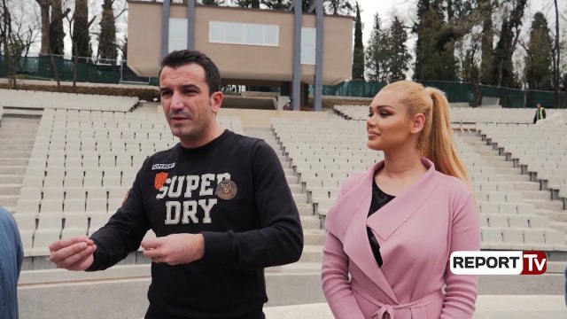 Report TV - Veliaj: Punimet për rikonstruksionin e Teatrit të Hapur janë afër fundit
