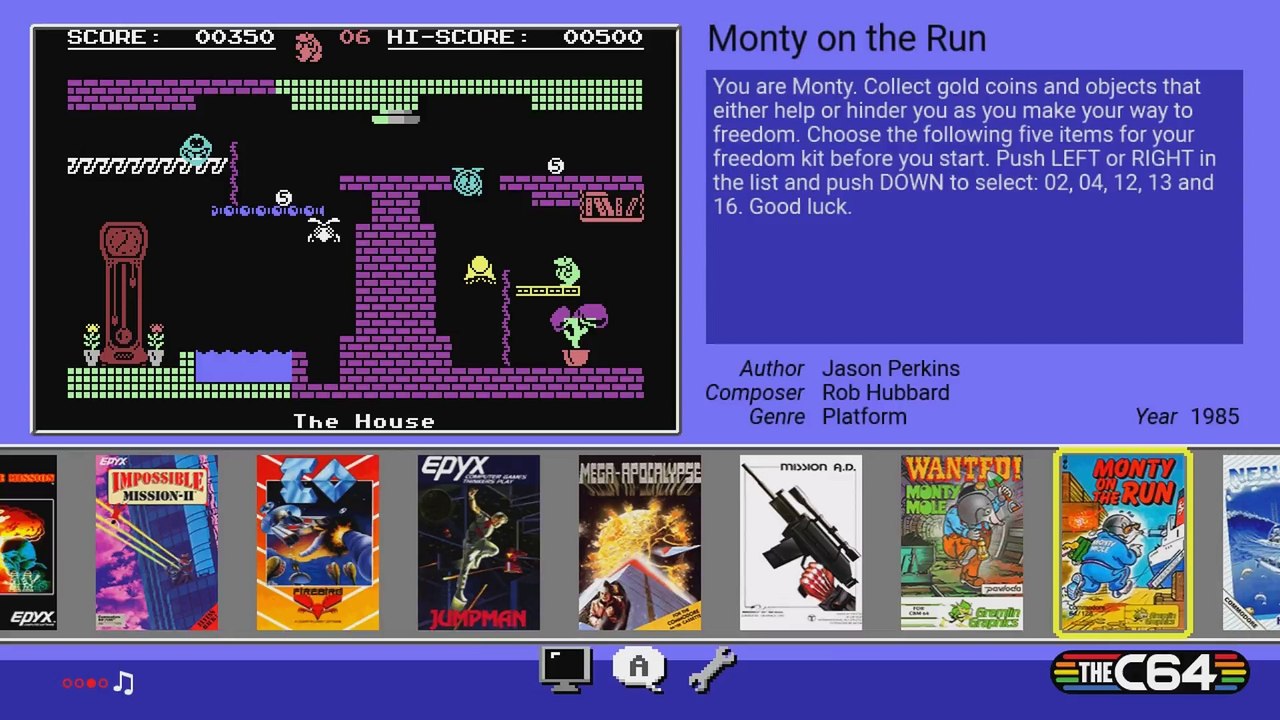 Monty on the Run - Intro