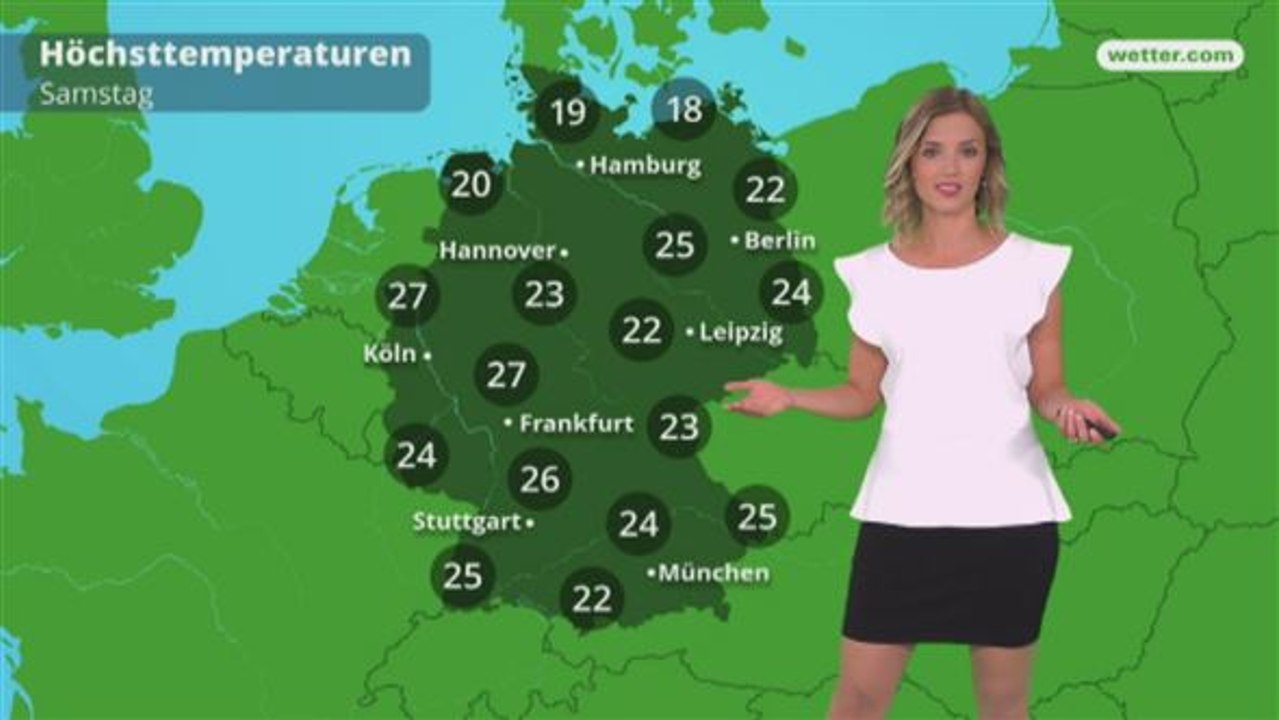 Das Wetter in Deutschland am 12. Mai 2018