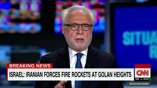 Israel- Iranian forces fired rockets at Golan Heights