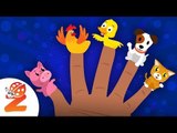 The Finger Family Song with Little Animals | #Zouzounia TV Educational Songs & Rhymes