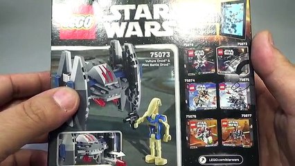 레고 스타워즈 벌처 드로이드 75073 마이크로파이터 우주전투기 조립 리뷰 LEGO Star Wars Microfighters Vulture Droid