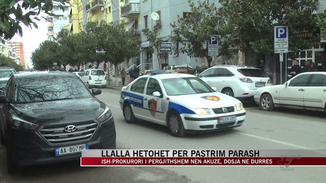 Llalla hetohet për pastrim parash - News, Lajme - Vizion Plus