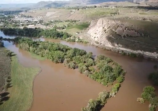 Drone Footage Captures Scale of Northeast Washington Floods