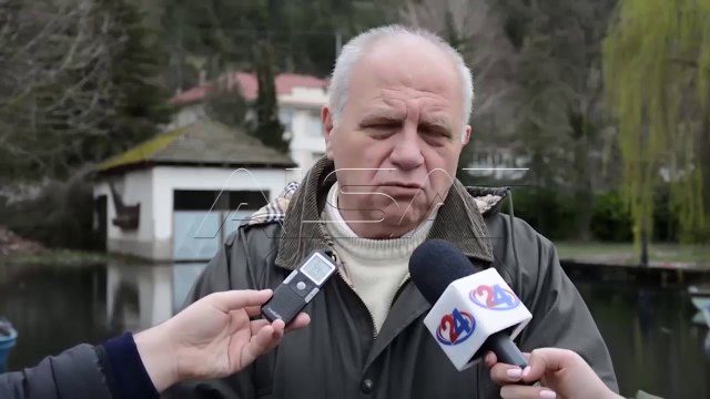 Охридското езеро на еден сантиметар пред излевање