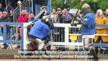 People gather in Scotland for medieval fighting championships