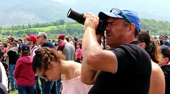 Hautes-Alpes : la Patrouille de France en démonstration