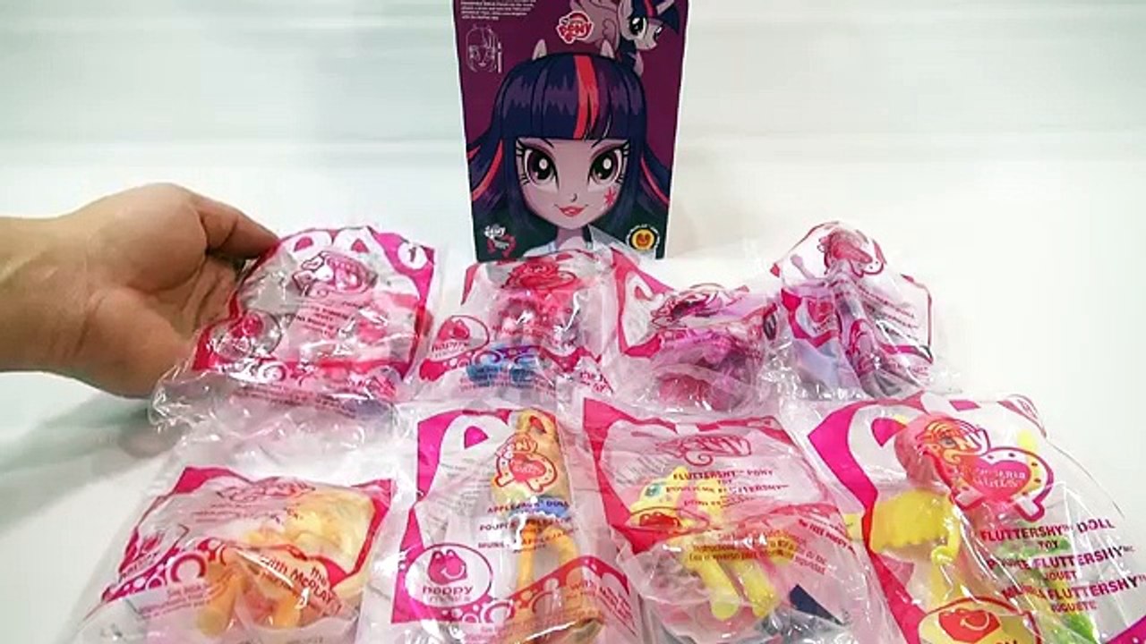 My Little Pony Equestria Girls new McDonalds Happy Meal