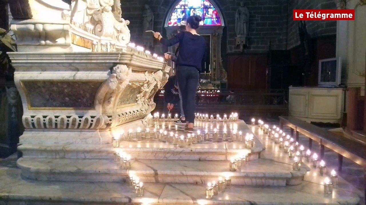 Vannes. Concert à la cathédrale illuminée "à la médiévale"