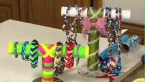 How to Make a Recycled Duct Tape Jewelry Stand | Sophies World