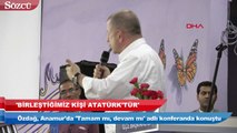 Özdağ: 'Hepimizin birleştiği kişi Gazi Mustafa Kemal Atatürk'tür'