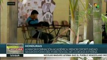 Universitarios en Honduras denuncian falta de oportunidades laborales