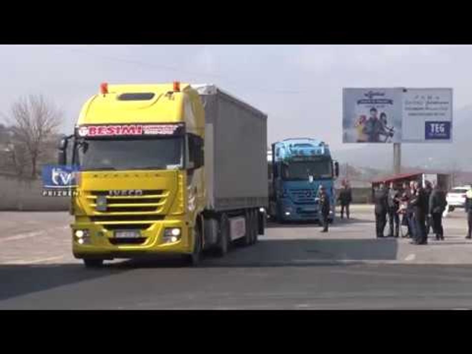 Protesë e transportuesve kosovarë për taksat e reja rrugore nga shteti shqiptar